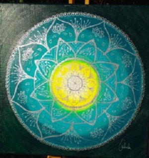 Mandala Schnheit des Lotus