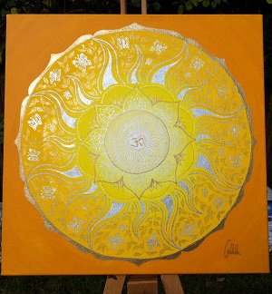 Mandala Sonnenstrahl